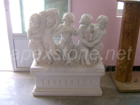 Marble Group Sculpture